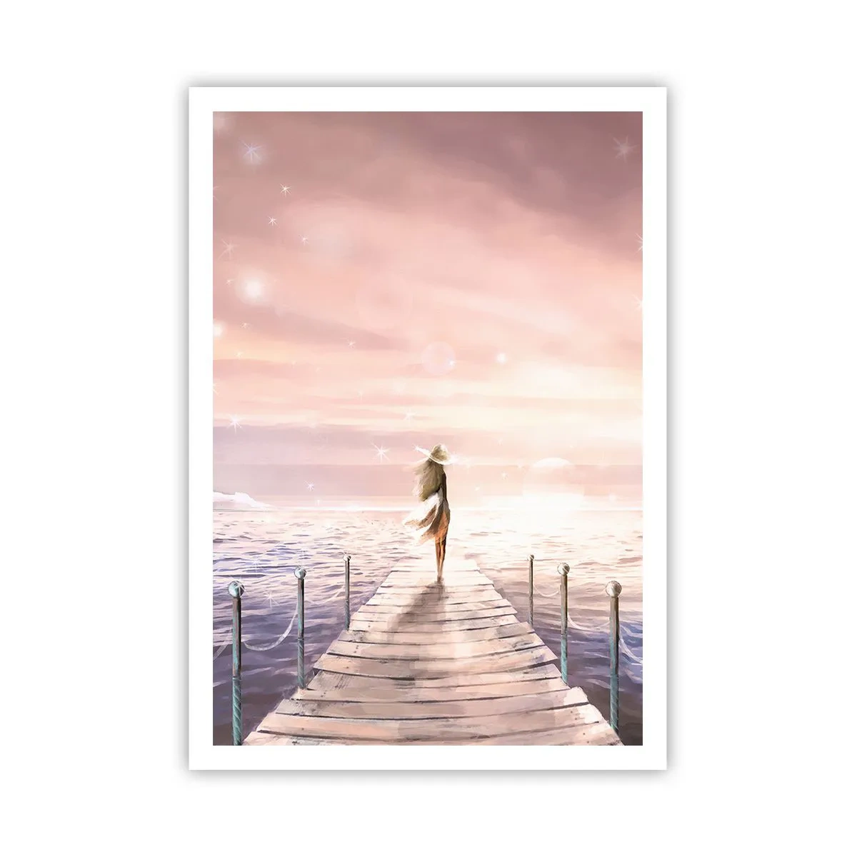Poster - În lumina unui vis - 70x100 cm