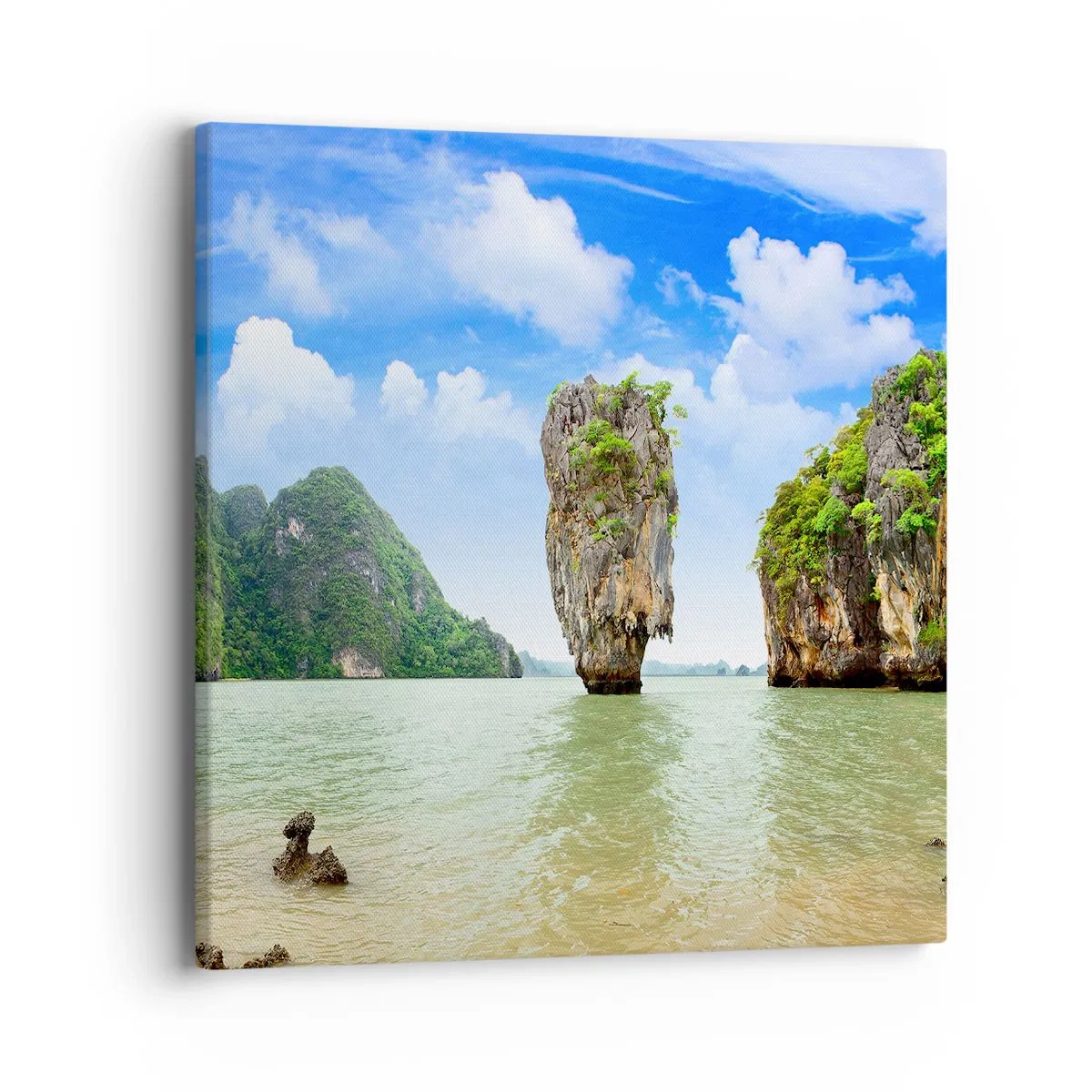 Tablou pe pânză - Minuni naturale stâncoase - 40x40 cm