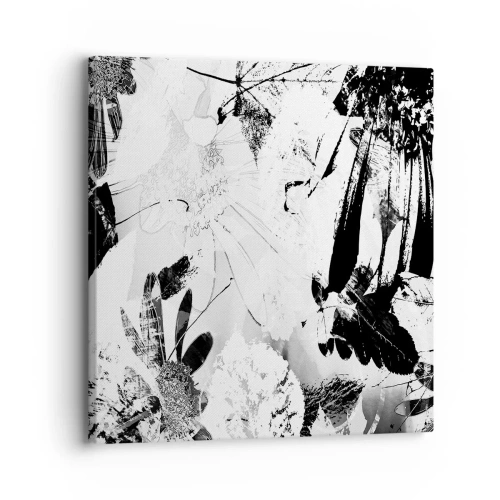 Tablou pe pânză - Toamna în negativ - 30x30 cm