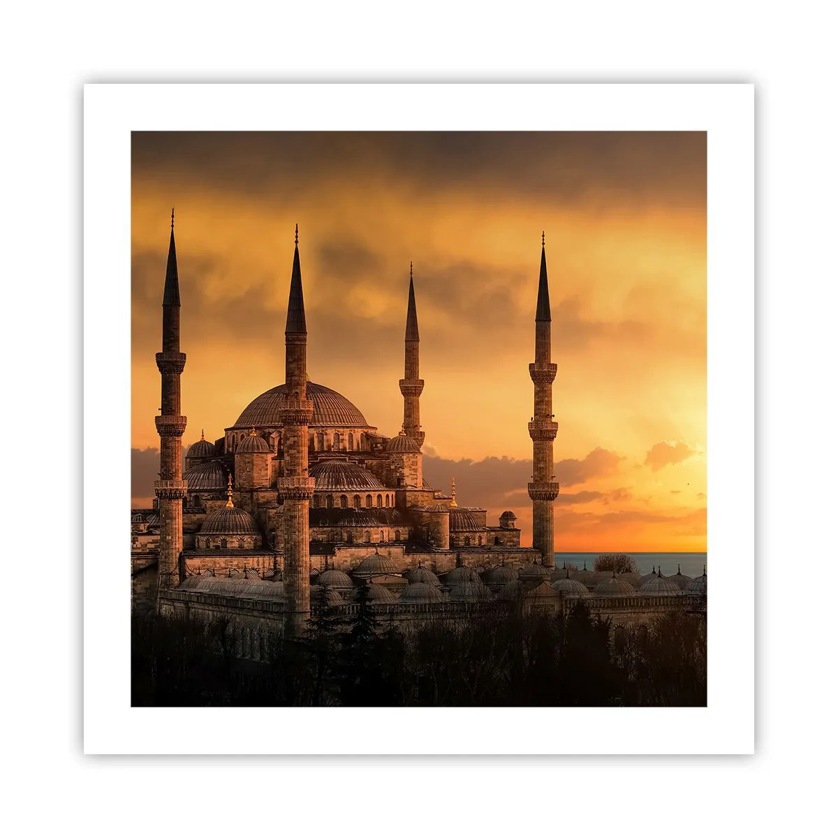 Poster - Dumnezeu este mare - 50x50 cm