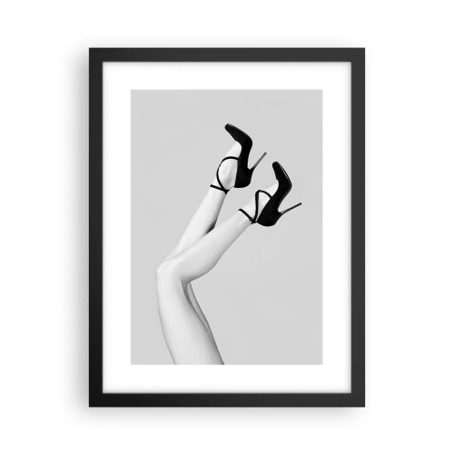 Poster în ramă neagră - Cu susul în jos - 30x40 cm
