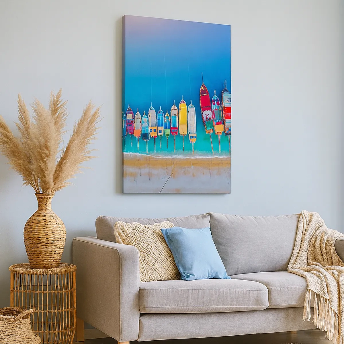 Tablou pe pânză - Din perspectiva unei păsări - 50x70 cm