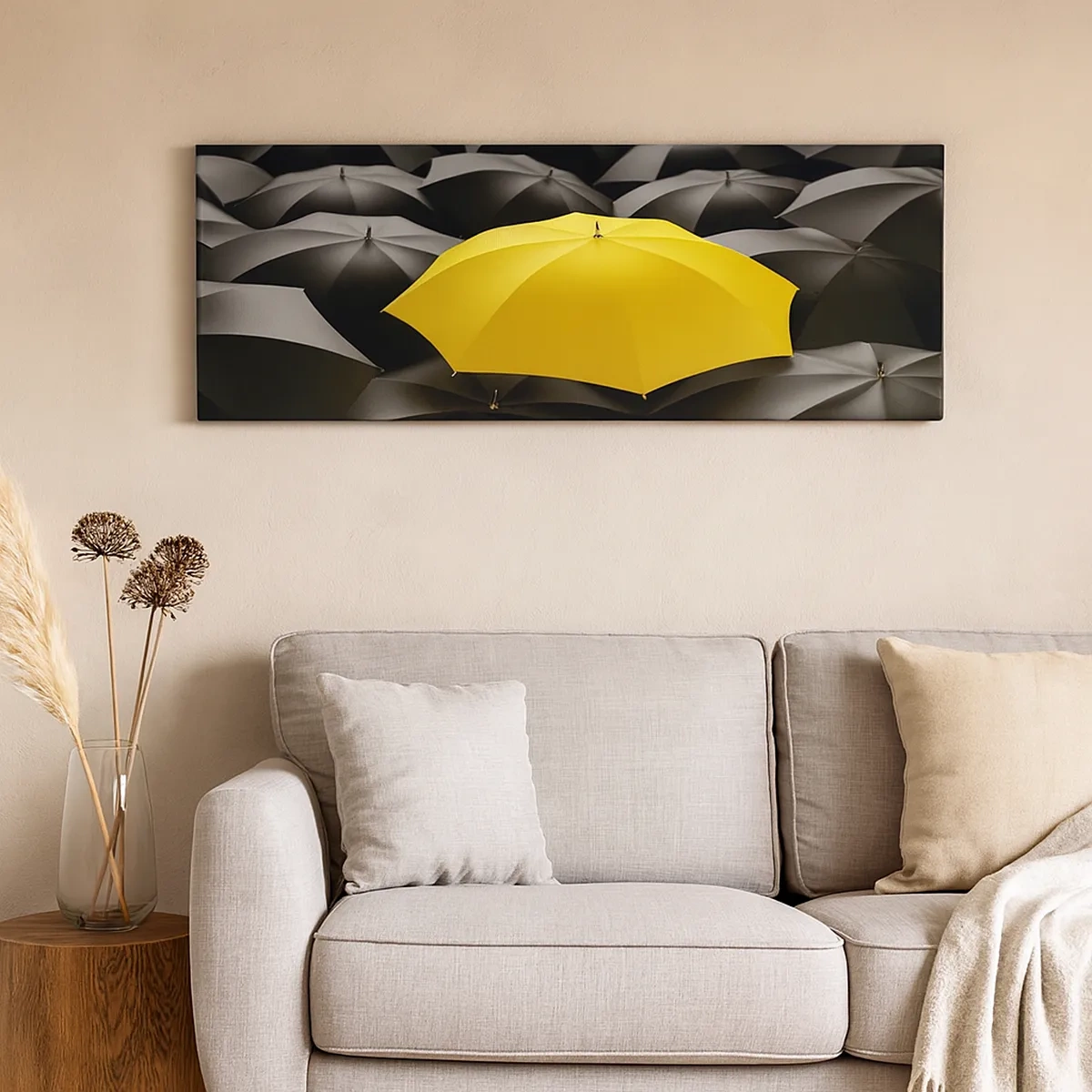 Tablou pe pânză - La revedere, tristețe - 30x30 cm