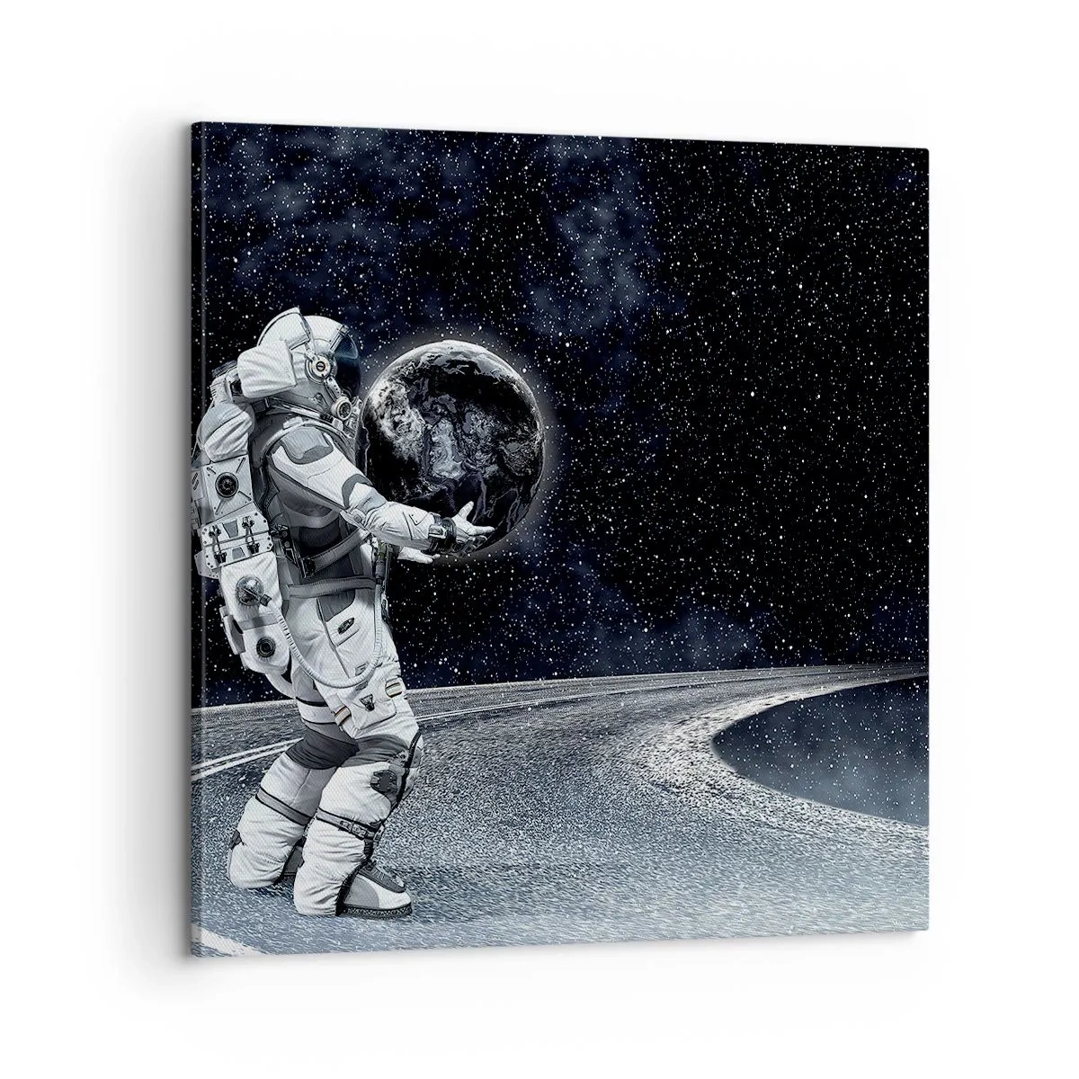 Tablou pe pânză - Pe Calea Lactee - 60x60 cm