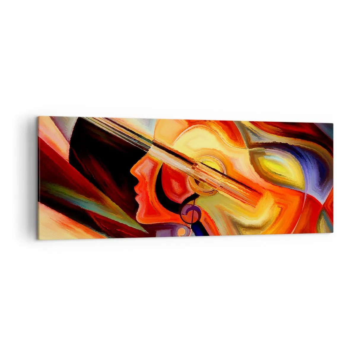 Tablou pe pânză - Și totul merge bine - 140x50 cm