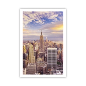 Poster - Ajungeți la nori înșiși - 61x91 cm