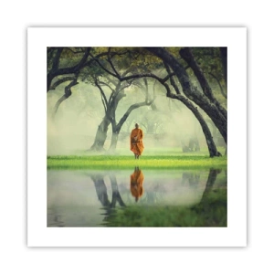 Poster - Pe drumul spre iluminare - 40x40 cm