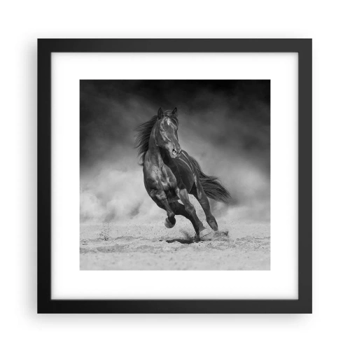 Poster în ramă neagră - Dorința emirului - 30x30 cm