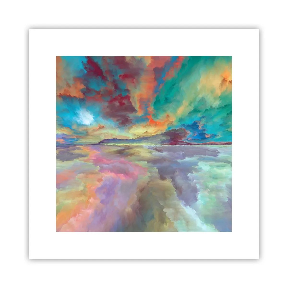 Poster - Două ceruri - 30x30 cm