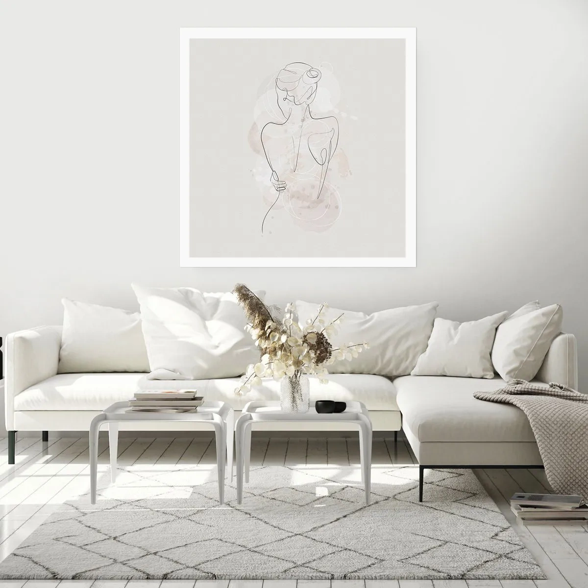 Poster - Ca un instrument sensibil - 60x60 cm