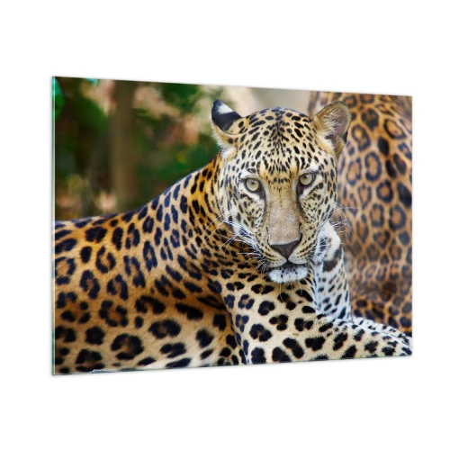 Tablou pe sticlă - Sălbatic și liniștit - 100x70 cm