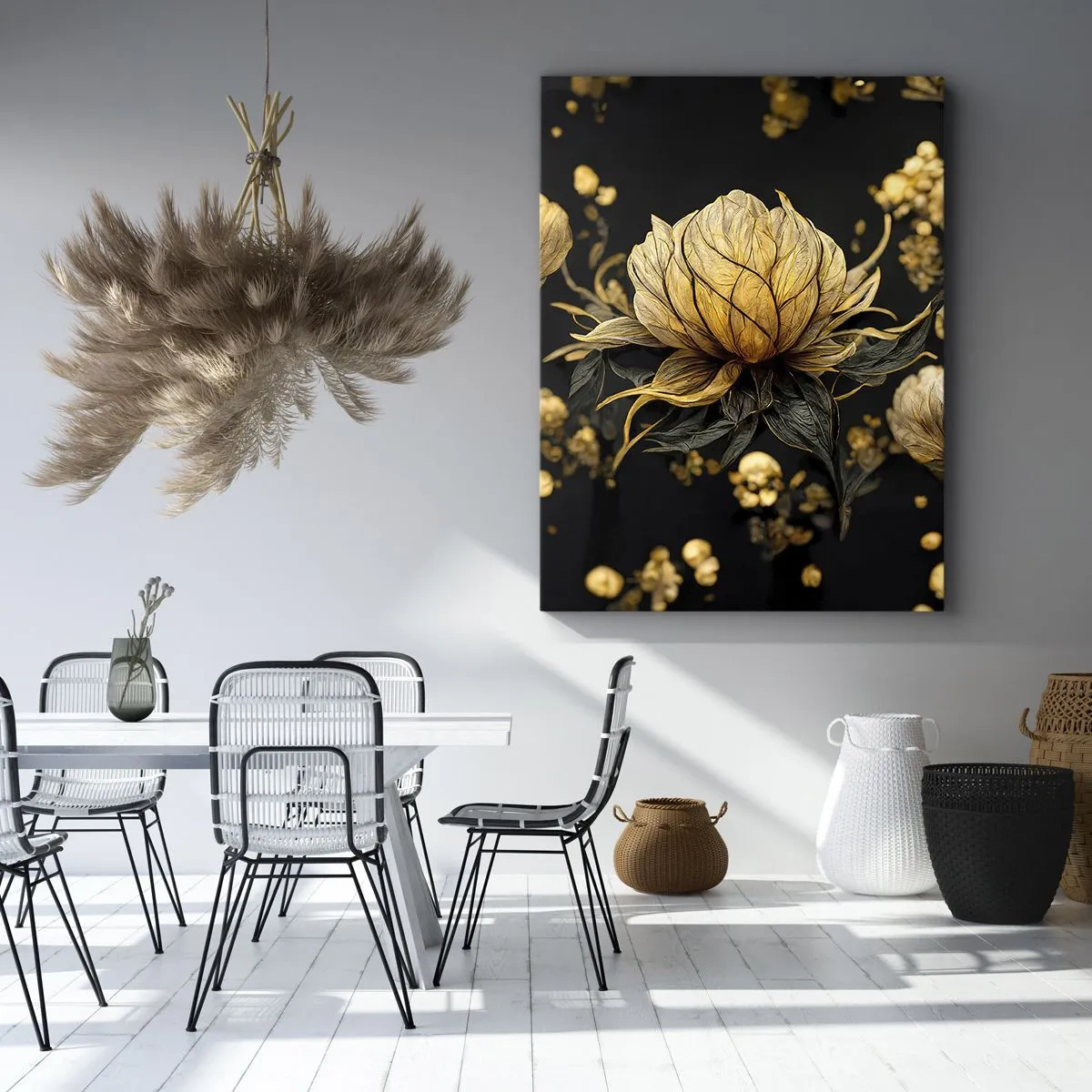 Tablou pe pânză - Fragilitate subtilă - 55x100 cm