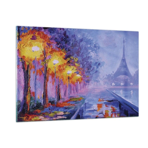 Tablou pe sticlă - O plimbare de vis - 120x80 cm