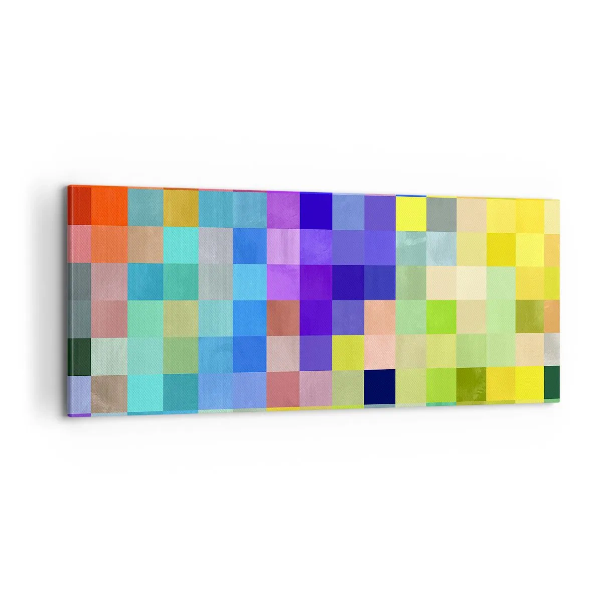 Tablou pe pânză - Fiecare diferit, toate sunt egale - 100x40 cm