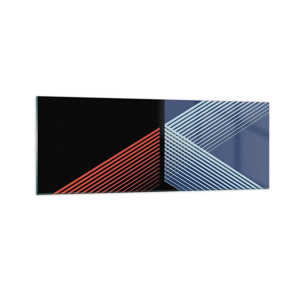 Tablou pe sticlă - O poveste simplă - 140x50 cm