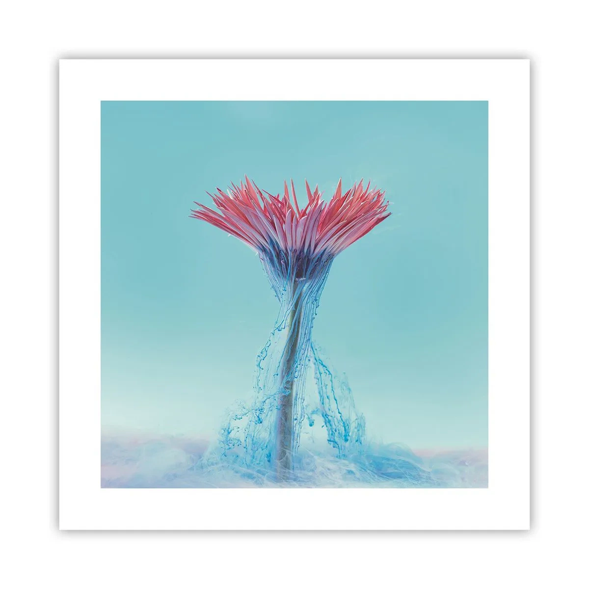 Poster - Într-o unduire revigorantă - 40x40 cm