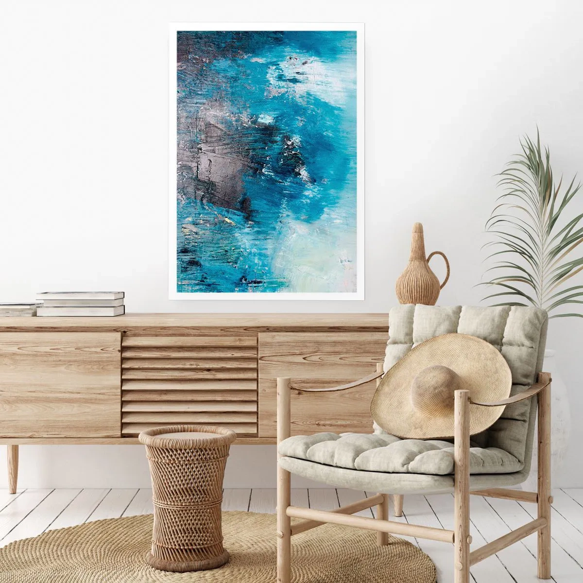 Poster - Rapsodie albastră - 61x91 cm