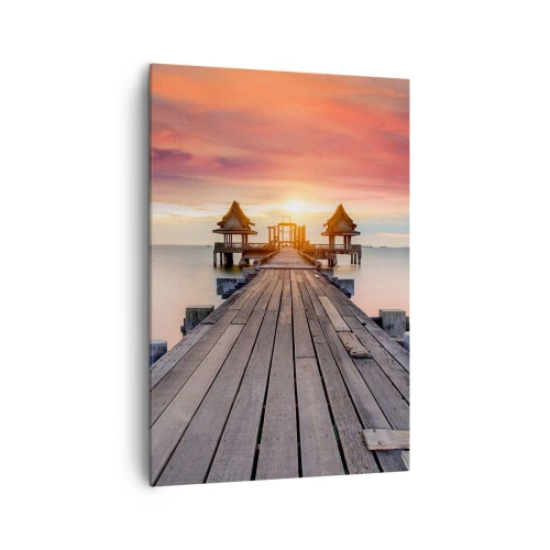 Tablou pe pânză - Vestul la est - 70x100 cm