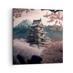 Tablou pe pânză - Țara florilor de cireș - 60x60 cm