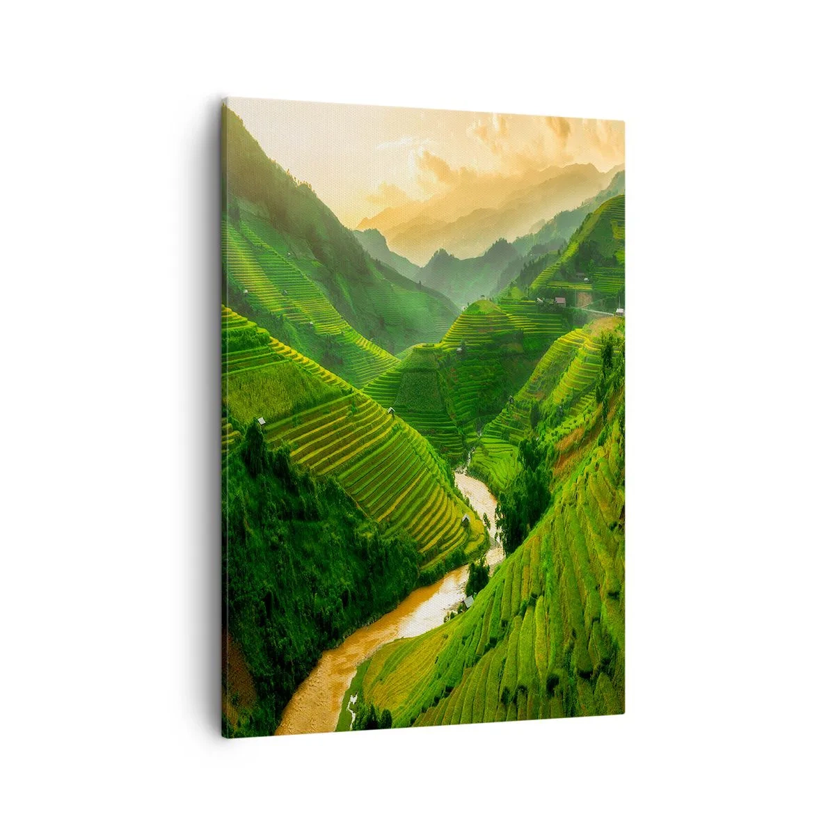 Tablou pe pânză - Valea vietnameză - 50x70 cm