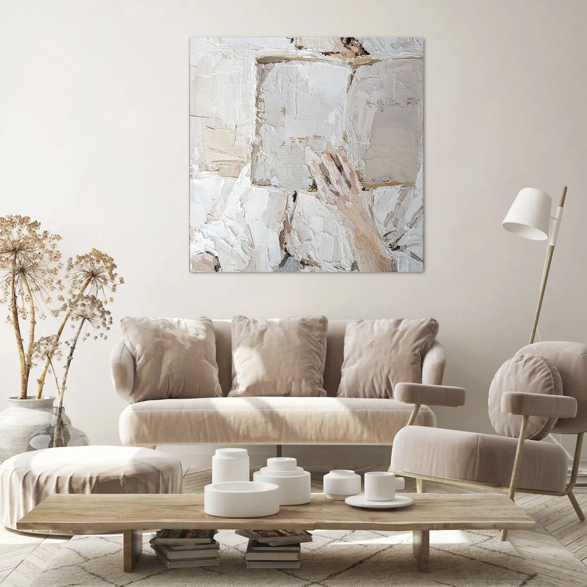 Tablou pe pânză - Într-o altă lume - 40x40 cm