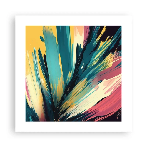 Poster - Compoziția - o explozie de bucurie - 40x40 cm