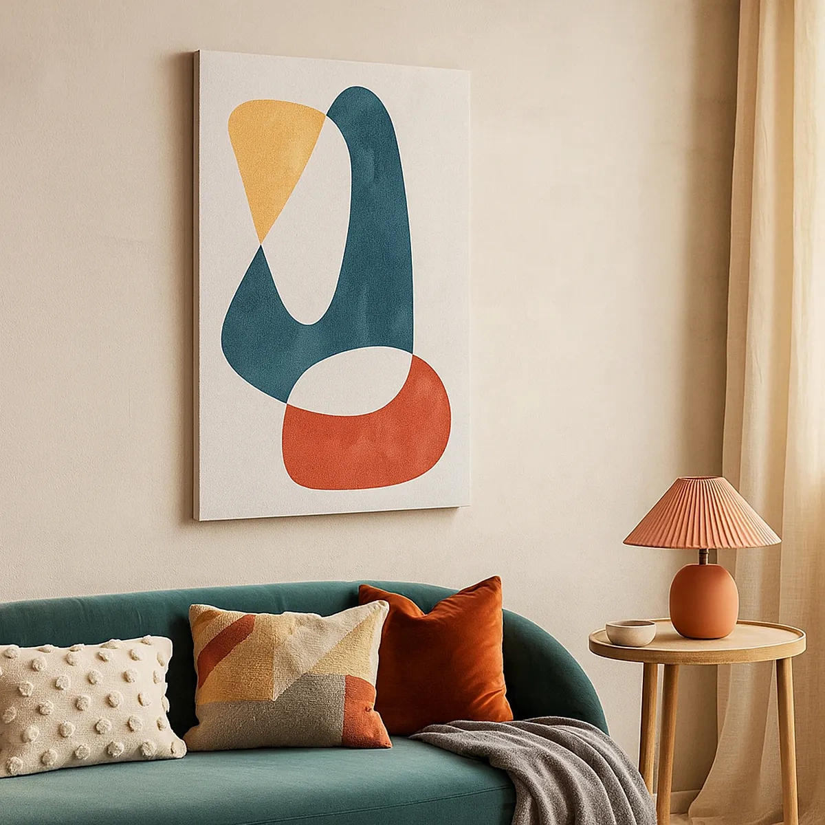 Tablou pe pânză - Influențe și metamorfoze - 50x70 cm