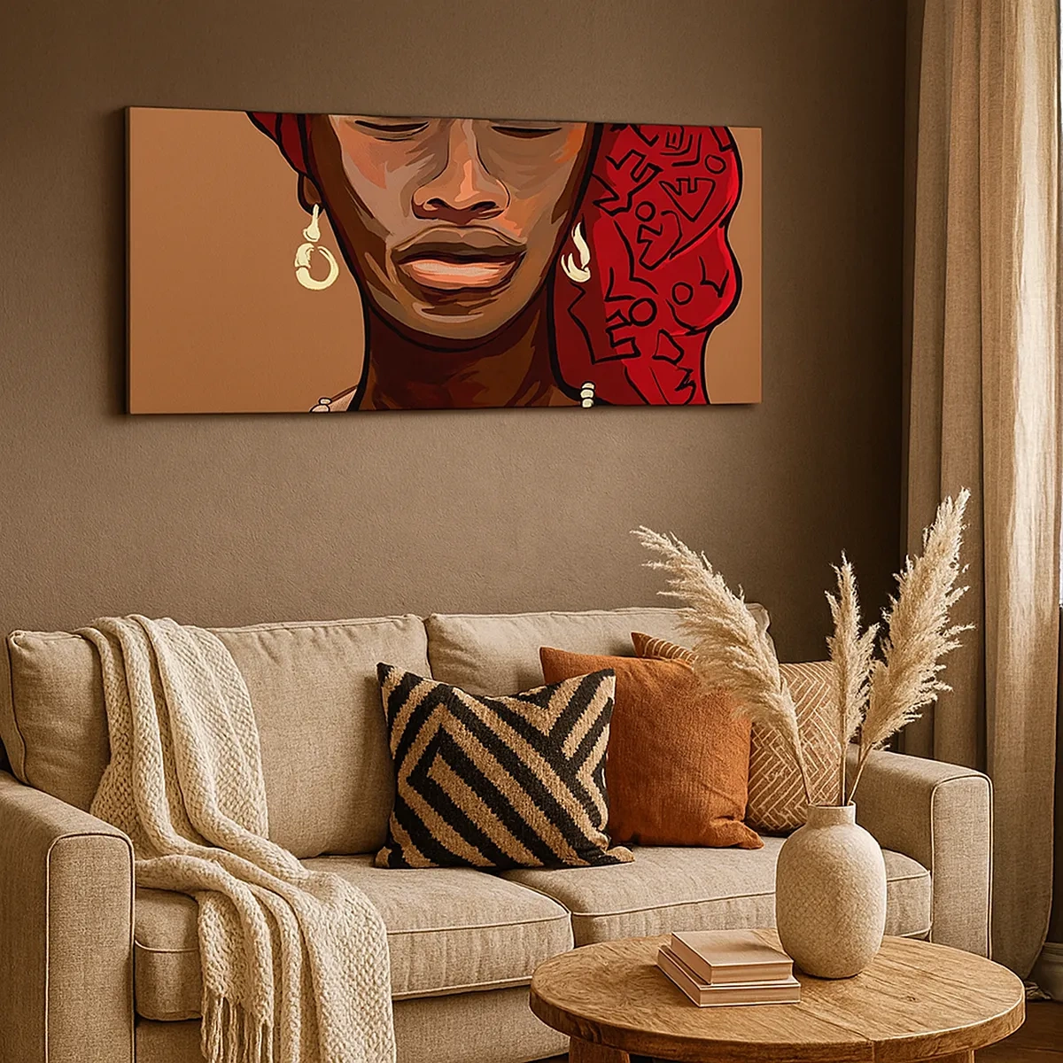 Tablou pe pânză - Venus din abanos - 30x30 cm