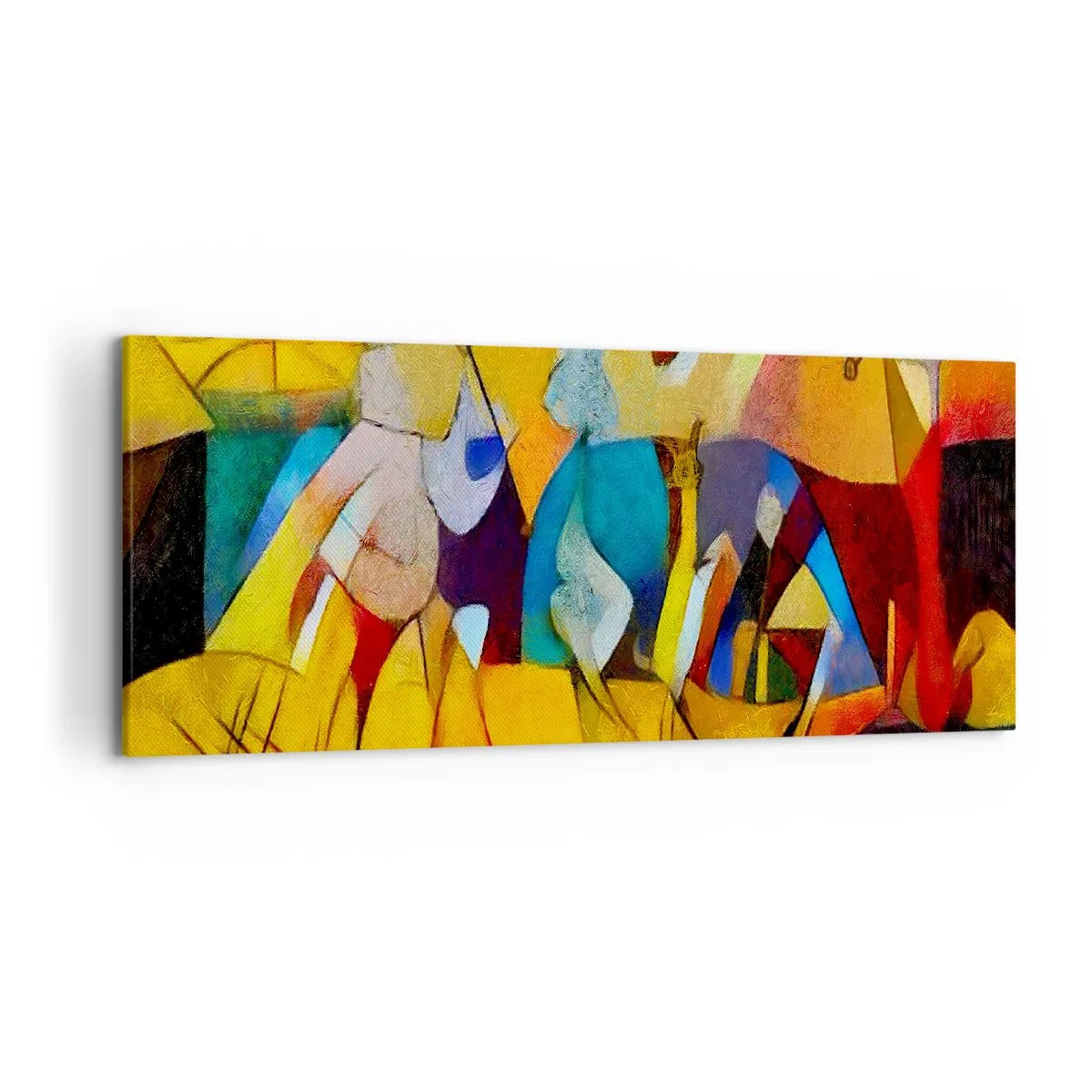 Tablou pe pânză - Soare - viață - bucurie - 120x50 cm