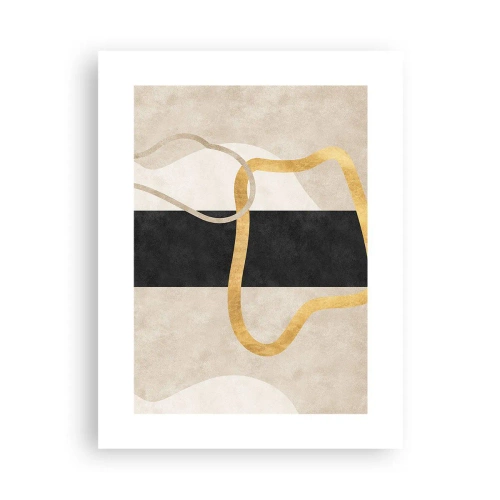 Poster - Forme înbuclite - 30x40 cm