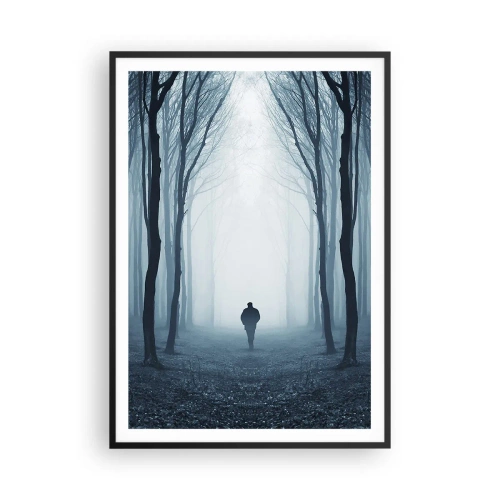 Poster în ramă neagră - Și totul este simplu și clar - 70x100 cm
