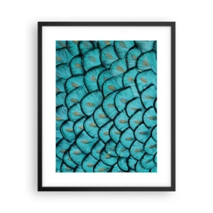Poster în ramă neagră - Marea gală a penelor - 40x50 cm