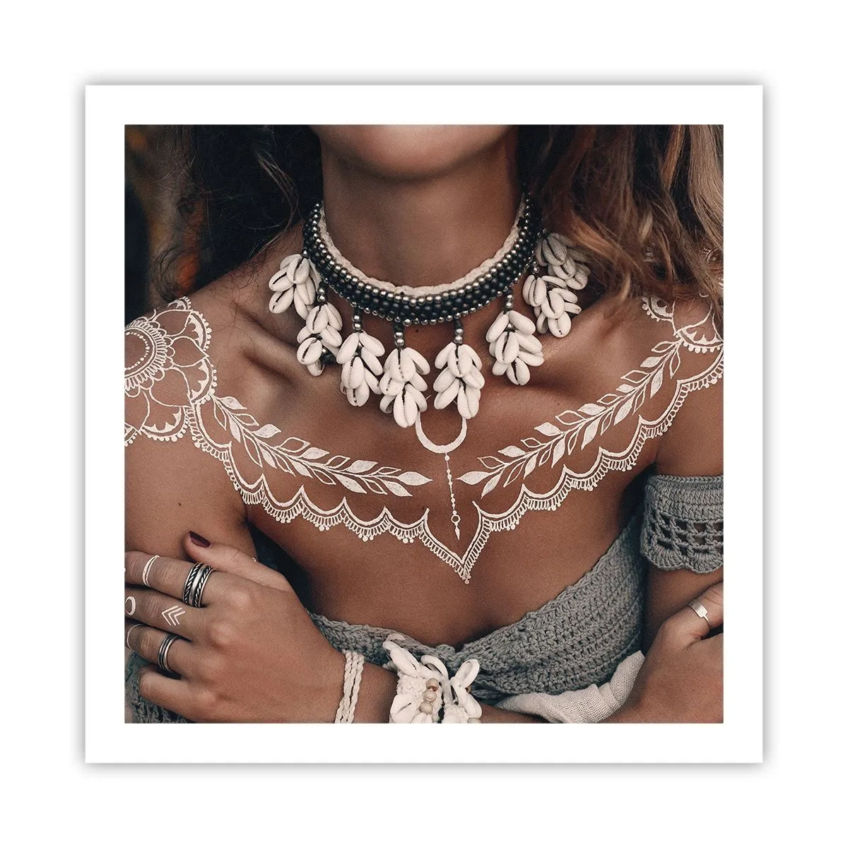 Poster - Talismanele, ritualurile feminității - 60x60 cm