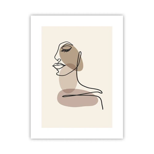 Poster - Ascultându-se pe sine - 30x40 cm