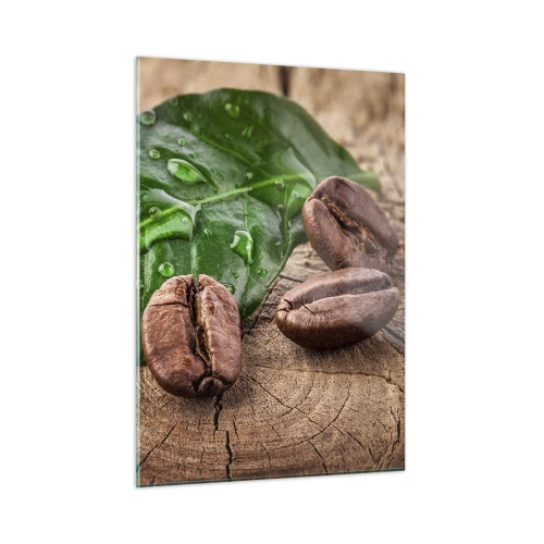 Tablou pe sticlă - Cea mai adevărată și închisă la culoare - 50x70 cm