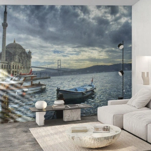 Tapet Premium Canvas - La granița dintre lumi - Oraș, Istanbul, Turcia - 250x175 cm