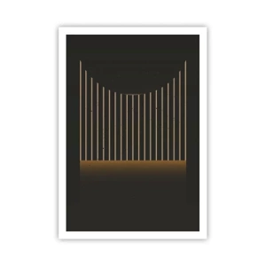 Poster - Explorați întunericul - 70x100 cm