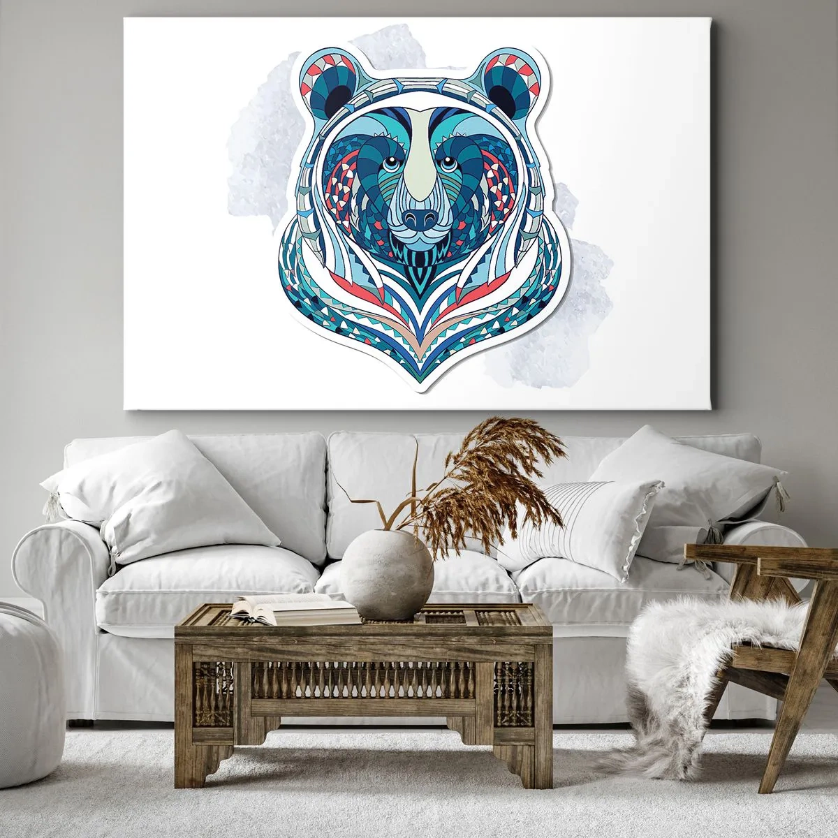 Tablou pe pânză - Trăiască Groenlanda! - 120x80 cm