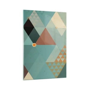 Tablou pe sticlă - Unitatea multiplicității, multiplicitatea unității - 70x100 cm