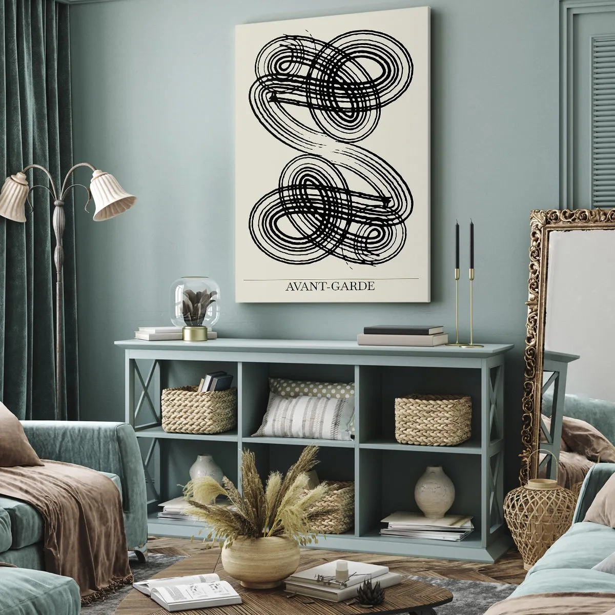 Tablou pe pânză - A apărut spontan - 45x80 cm