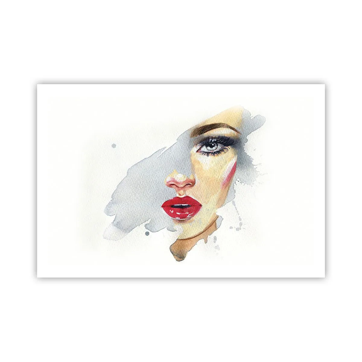 Poster - Reflecție într-o picătură de apă - 91x61 cm