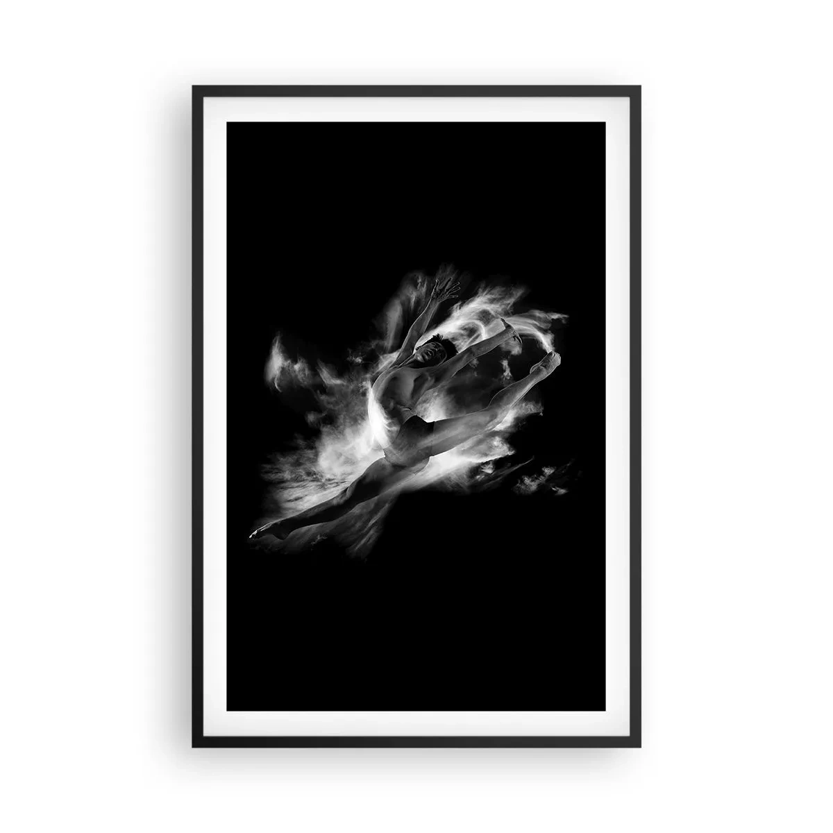 Poster în ramă neagră - Oprit în zbor - 61x91 cm