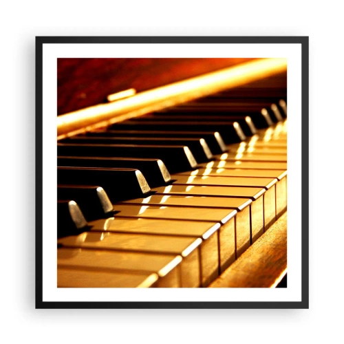 Poster în ramă neagră - Posibilități nelimitate - 60x60 cm