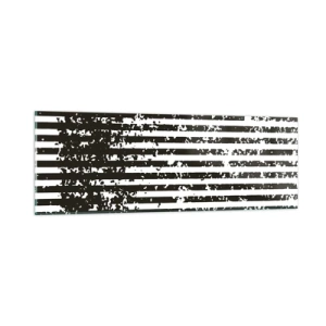 Tablou pe sticlă - Ritm și zgomot - 90x30 cm