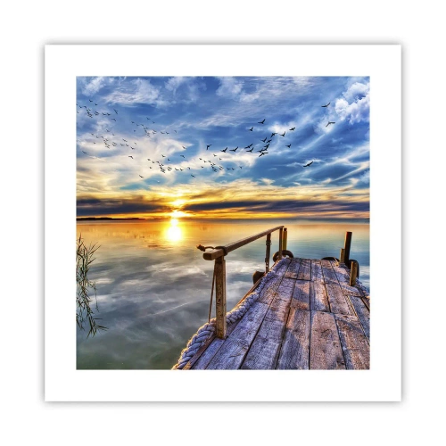 Poster - Vântul se odihnește - 40x40 cm