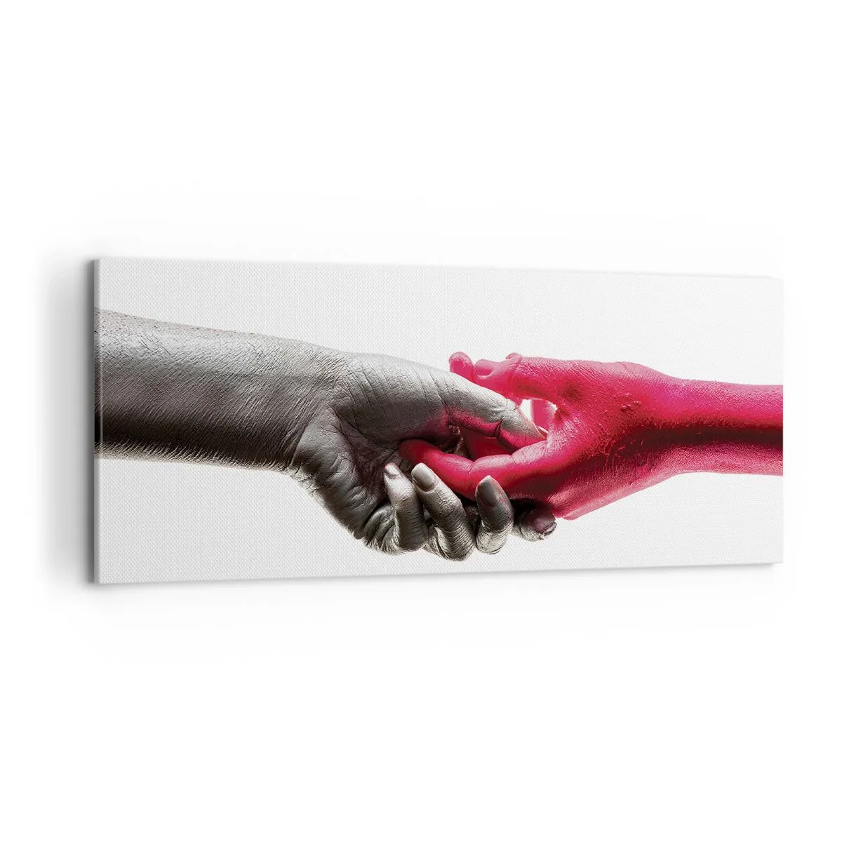 Tablou pe pânză - Împreună, deși diferiți - 100x40 cm