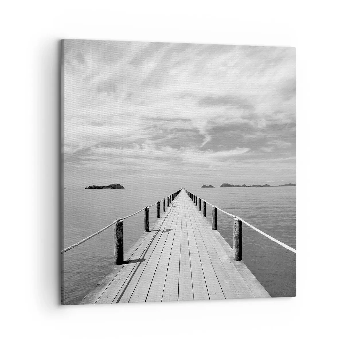 Tablou pe pânză - Ce zici de o călătorie... - 50x50 cm