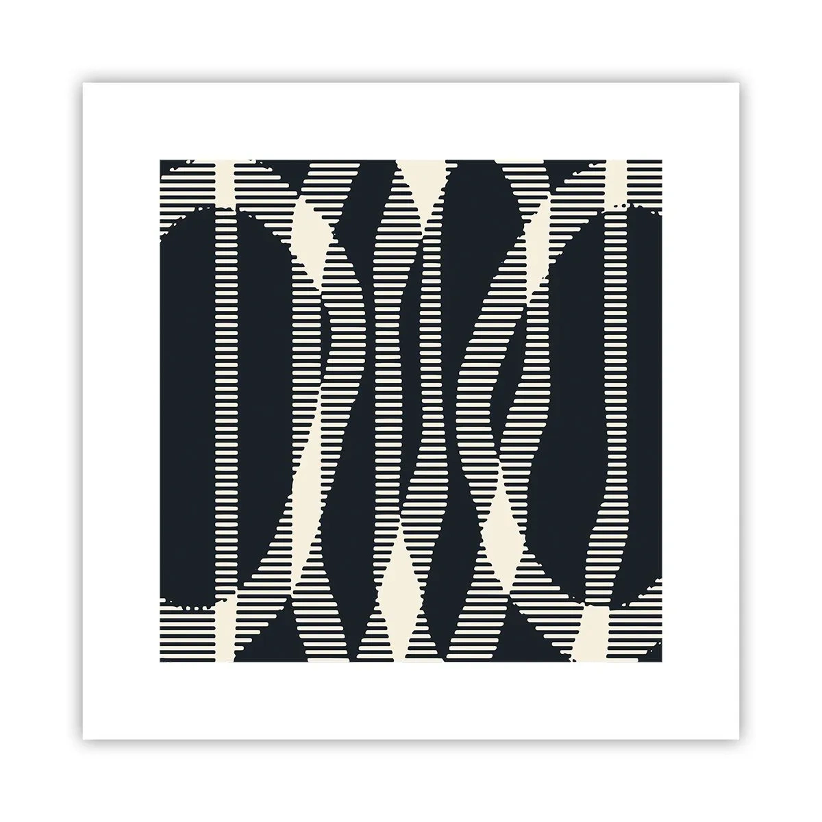 Poster - Încercare de străpungere a întunericului - 30x30 cm