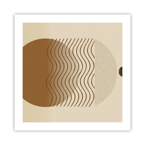 Poster - Despre originea figurilor geometrice - 50x50 cm