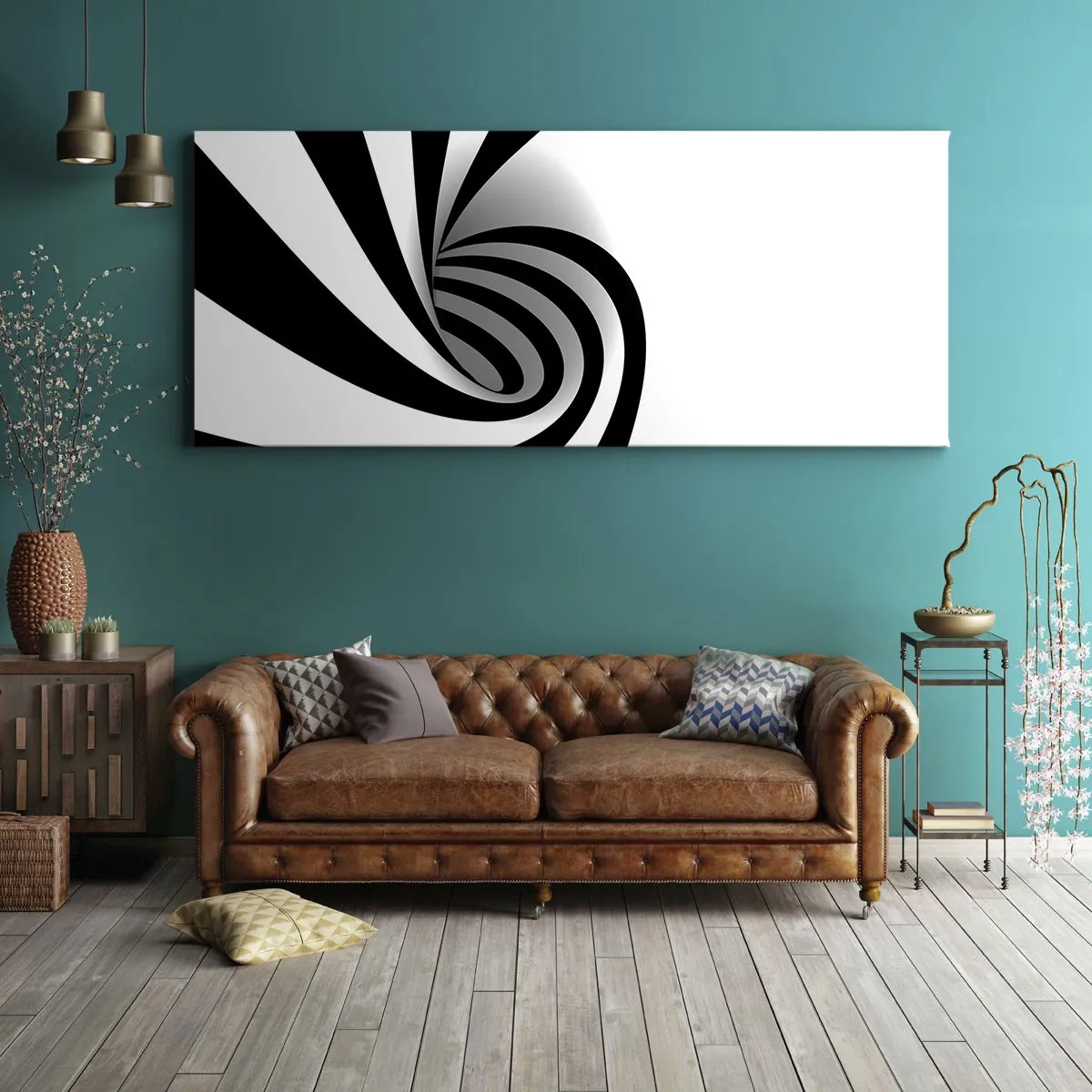 Tablou pe pânză - Și totuși se mișcă - 160x50 cm